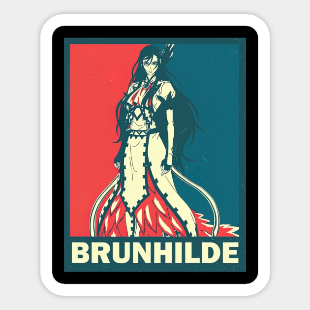 Record Of Ragnarok Brunhilde Sticker by TaivalkonAriel